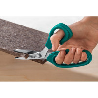 Технические ножницы по кевлару и стекловолокну KRAFTOOL Kevlar 205 мм 23207