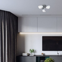 Светильник ЭЛЕТЕХ Сатурн 1317 хром (Плафон П0475) НПБ 01-3x60-176 Е27 ИУ 1005404614