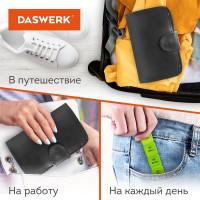 Таблетница/Контейнер-органайзер DASWERK для лекарств и витаминов, 7 дней/4 приема в чехле 630842