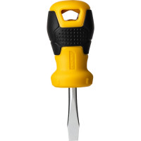Шлицевая отвертка DELI SL6х38мм DL6360381 Cr-V, магнит, TPR+PP ручка 98352