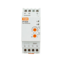 Реле температуры TDM ELECTRIC РТ-820 -5+40С, 24-240В, АС/DC, с датчиком, IP67 SQ1508-0001