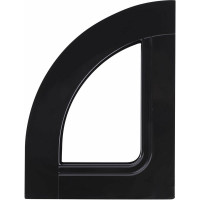 Вертикальный лоток для бумаг BRAUBERG ECONOMY 220x70x290 мм, черный 238112