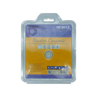 Диск алмазный отрезной Hilberg сплошной 115x20 Master Ceramic HM510