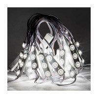 Светодиодный модуль MAKSILED 1.44Вт, 12В, IP67, SMD2835 3LED, 240лм, холодный белый, 20 шт./упаковка ML-M3SM-L-2835-W