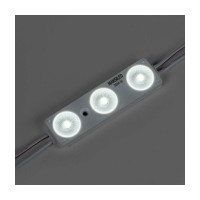 Светодиодный модуль MAKSILED 1.44Вт, 12В, IP67, SMD2835 3LED, 240лм, холодный белый, 20 шт./упаковка ML-M3SM-L-2835-W
