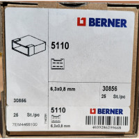 6-контактный корпус для нескольких разъемов BERNER 5110 30856
