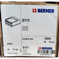 6-контактный корпус комбинированного разъема BERNER 5111 30864