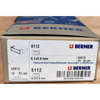 Корпус комбинированного разъема BERNER 5112, 8 контактов 30970