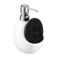 Диспенсер для мыла Smart Solutions Lystad, 460 мл, белый WNM-SS-DSPLYS-CR-WH