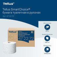 Туалетная бумага в рулонах Tellus SmartOne T8 8 рулонов в упаковке арт.472272 25241
