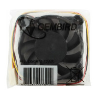 Вентилятор Gembird 50x50x10, подшипник, 3 pin, провод 25 см, D50BM-12AS