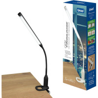 Светильник настольный светодиодный на струбцине TLD-572 Black/LED/500Lm/4500K/Dimmer Uniel UL-00008664