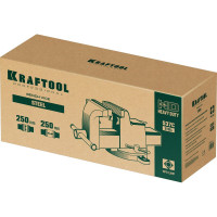 Стальные слесарные тиски KRAFTOOL Steel 250 мм 32701-250