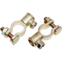 Клеммы АКБ в комплекте StartVOLT сплав цинка 123мм под болт М8 SBT 012