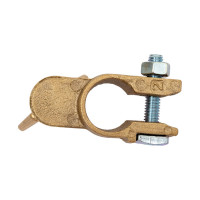 Клеммы АКБ в комплекте StartVOLT латунь, гайка-барашек 8мм SBT 002