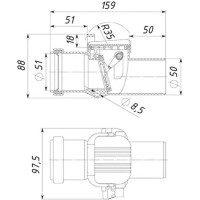Обратный клапан Татполимер ТП-86.50 30968
