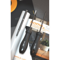 Набор отверток DELI Home Series Black HT1002 2 шт. (PH1x100, SL5x100, Cr-V, Soft Touch рукоятка, подарочная упаковка, эксклюзивный дизайн) 104594