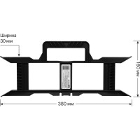 Рамка для провода TDM ELECTRIC черная SQ1306-0012