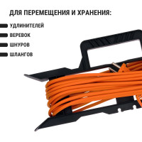 Рамка для провода TDM ELECTRIC черная SQ1306-0012