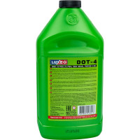 Тормозная жидкость LUXE dot-4, 910 г, зеленая канистра 638