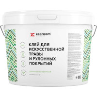 Полиуретановый клей ECOROOM 2К для искусственной травы, 10 кг, комплект из 2-х частей: А+Б Е-PUКлей -16586