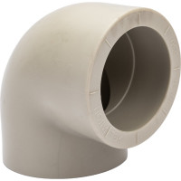 Отвод ПОЛИТЭК 50/90 PPRC серый 9000000350С
