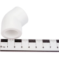 Отвод ПОЛИТЭК 20/45 PPRC белый ПЛЮС 9400002045пл