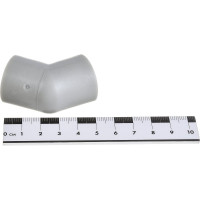 Отвод ПОЛИТЭК 20/45 PPRC серый 9400002045С