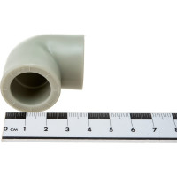 Отвод ПОЛИТЭК 20/90 PPRC серый 9000000320С