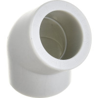 Отвод ПОЛИТЭК 25/45 PPRC серый 9400002545С