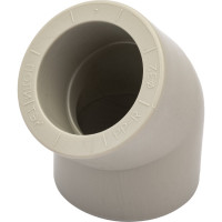 Отвод ПОЛИТЭК 32/45 PPRC серый 9400003245С