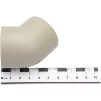 Отвод ПОЛИТЭК 32/45 PPRC серый 9400003245С