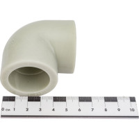 Отвод ПОЛИТЭК 32/90 PPRC серый 9000000332С