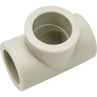 Тройник ПОЛИТЭК 32 PPRC серый 9000000432С