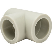 Тройник ПОЛИТЭК 32 PPRC серый 9000000432С