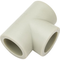 Тройник ПОЛИТЭК 32 PPRC серый 9000000432С