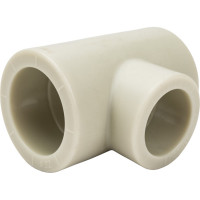 Переходной тройник ПОЛИТЭК 32/25/32 PPRC серый 9300322532С