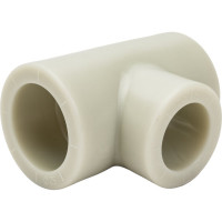 Переходной тройник ПОЛИТЭК 25/20/25 PPRC серый 9300252025С