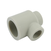 Переходной тройник ПОЛИТЭК 32/20/20 PPRC серый 9300322020С