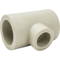 Переходной тройник ПОЛИТЭК 32/20/32 PPRC серый 9300322032С