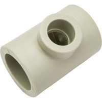 Переходной тройник ПОЛИТЭК 32/20/32 PPRC серый 9300322032С