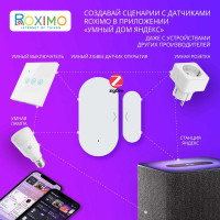 Умный Zigbee датчик открытия дверей и окон Roximo SZD08