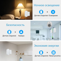 Умный Zigbee датчик открытия дверей и окон Roximo SZD08