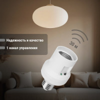 Приемное устройство TDM ELECTRIC П1-Е27 в цоколь Е27 для беспроводного управления нагрузкой SQ1508-0209