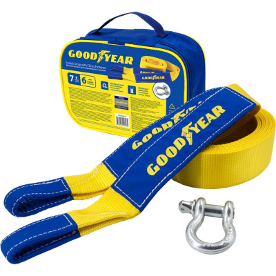 Goodyear Динамическая стропа (рывковая) с шаклом 7 тонн, 6 метров GY004012