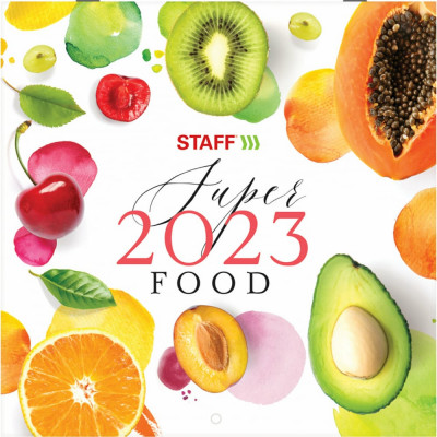 Настенный перекидной календарь Staff ФРУКТЫ 114279