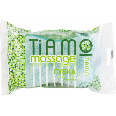 TIAMO Губка для тела Massage 