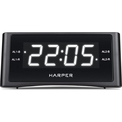 Harper Радиобудильник HCLK-1007 white led H00003156