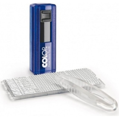 Карманный самонаборный штамп Colop Pocket Stamp Plus PSP 20 SET