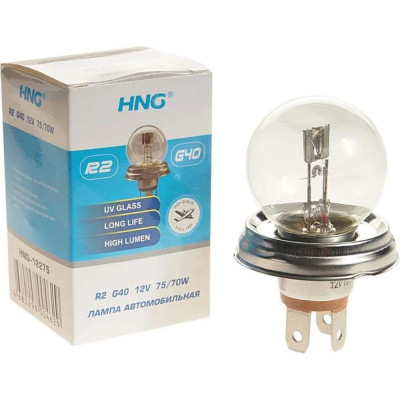 HNG Автолампа R2 G40 75/70 P45t 12V 12275 HNG-12275